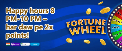 100% Welcome Match Bonus promotion banner